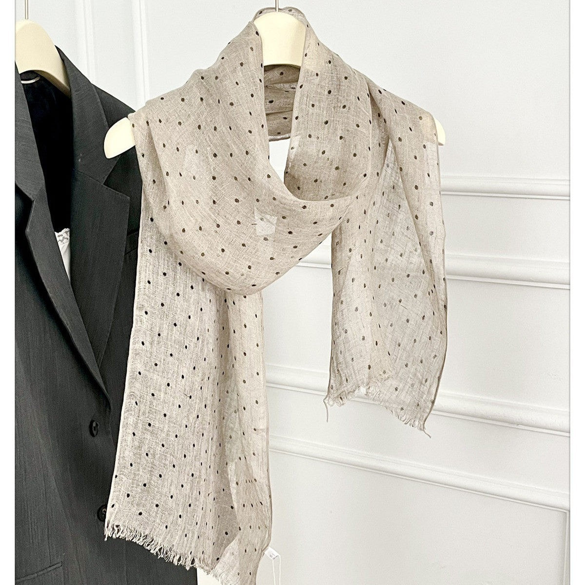 Women's Long Striped Scarf Shawl