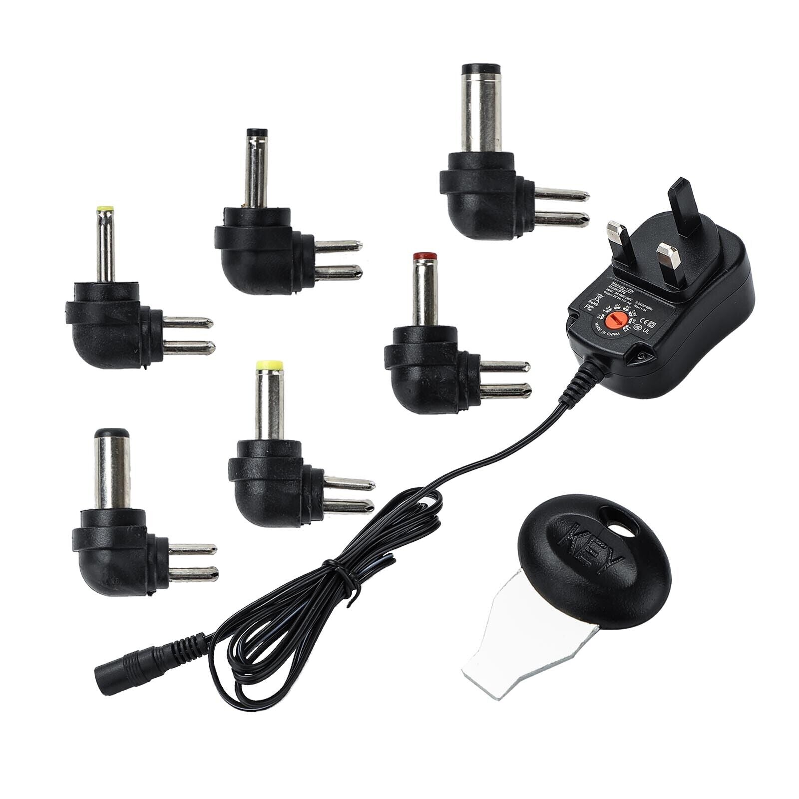 Universel 3-12V Adaptateur de tension réglable Chargeur d'alimentation USB AC DC