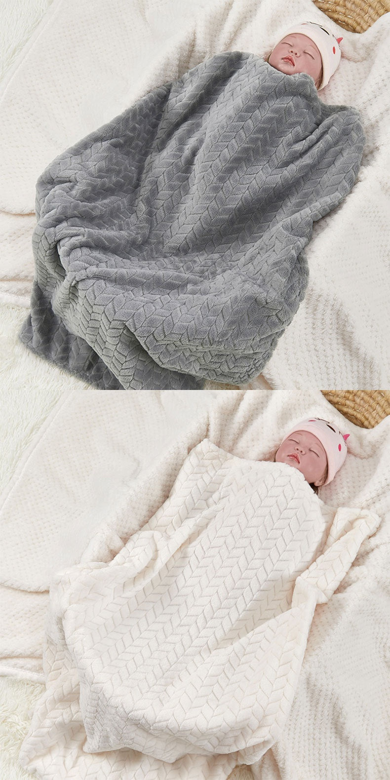 Couverture de la Nappe de blé de grande taille pour nourrissons