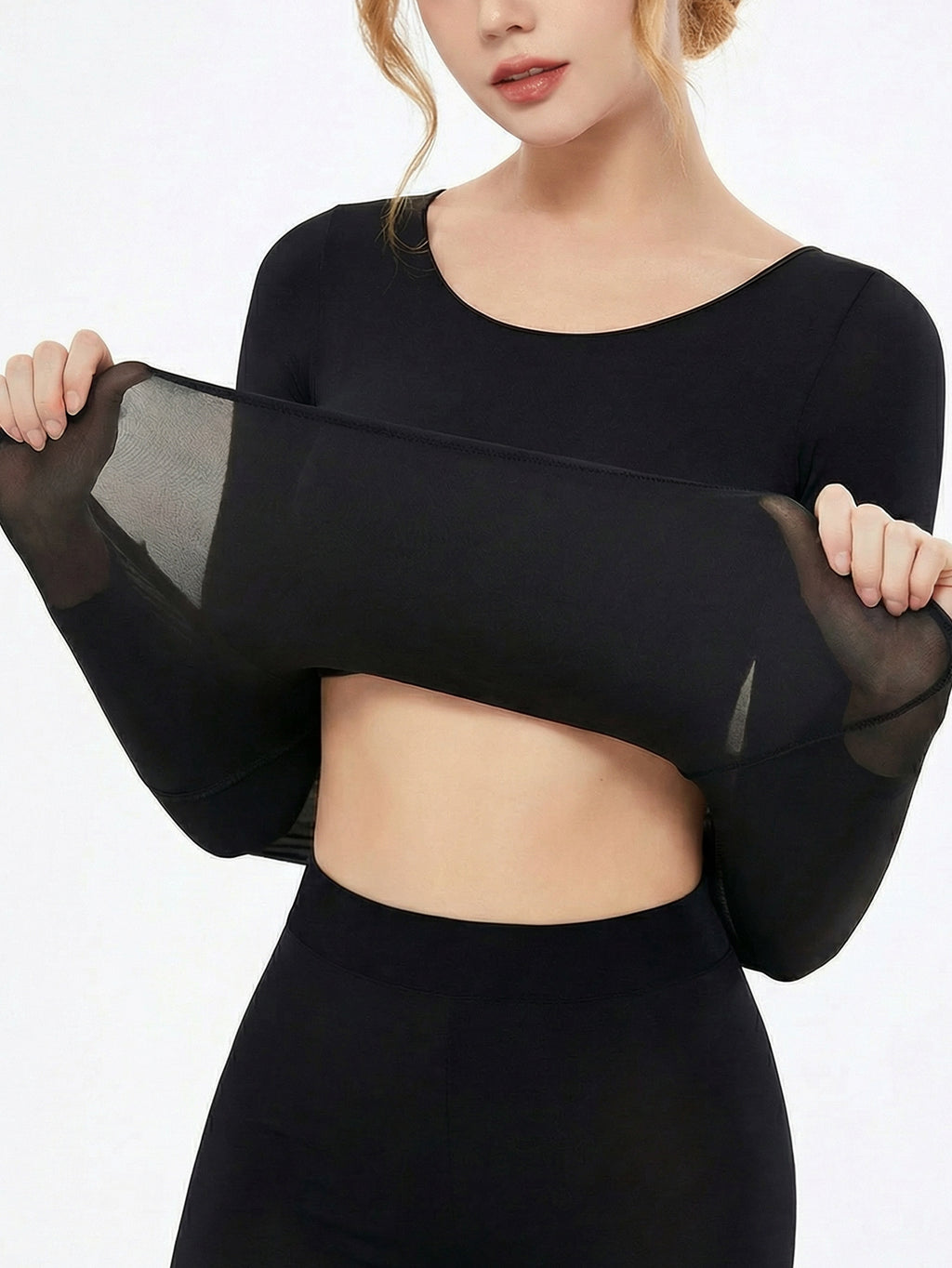 Sous-vêtements thermiques chauds ultra-mince pour femmes Automne et hiver