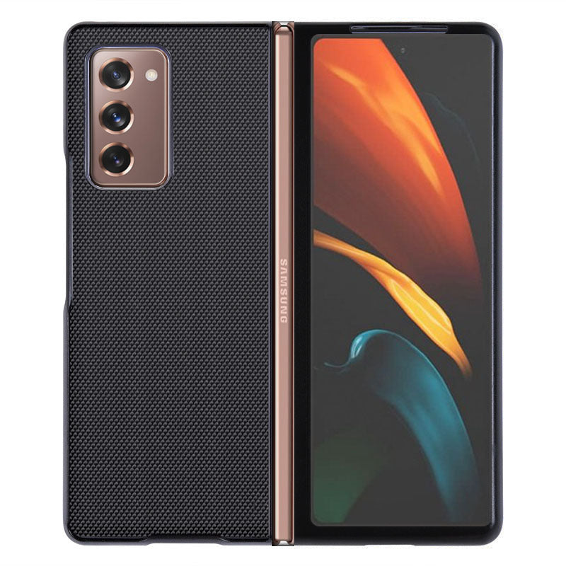 5G Écran pliant Téléphone mobile F9160 Modèle de fibre de carbone anti-dérapante