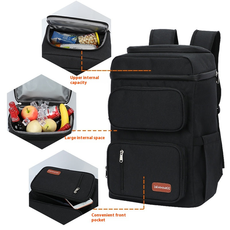 Sac à dos de préservation thermique double couche