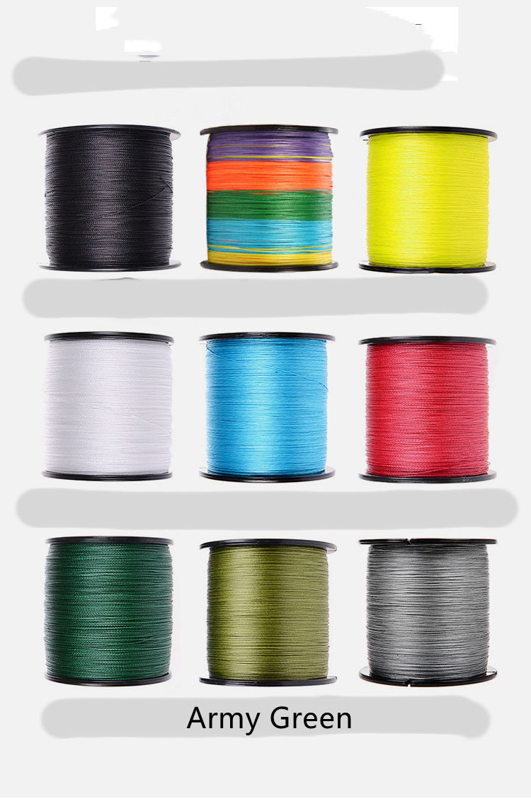 Crochet Drop Spinning Wheel Fishing Line