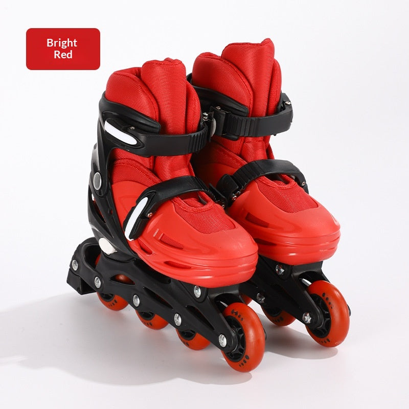 Ensemble complet de skate en ligne pour enfants avec des options de taille multi-réglables