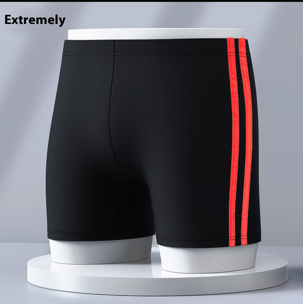 Boxers anti-embarrassment maillot de bain Plus Taille Ressort Natation Trunks