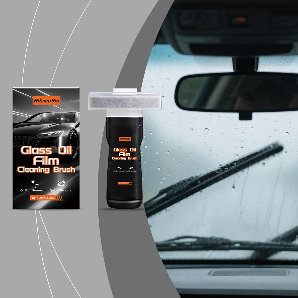 Glass film cleaning brush for car windows