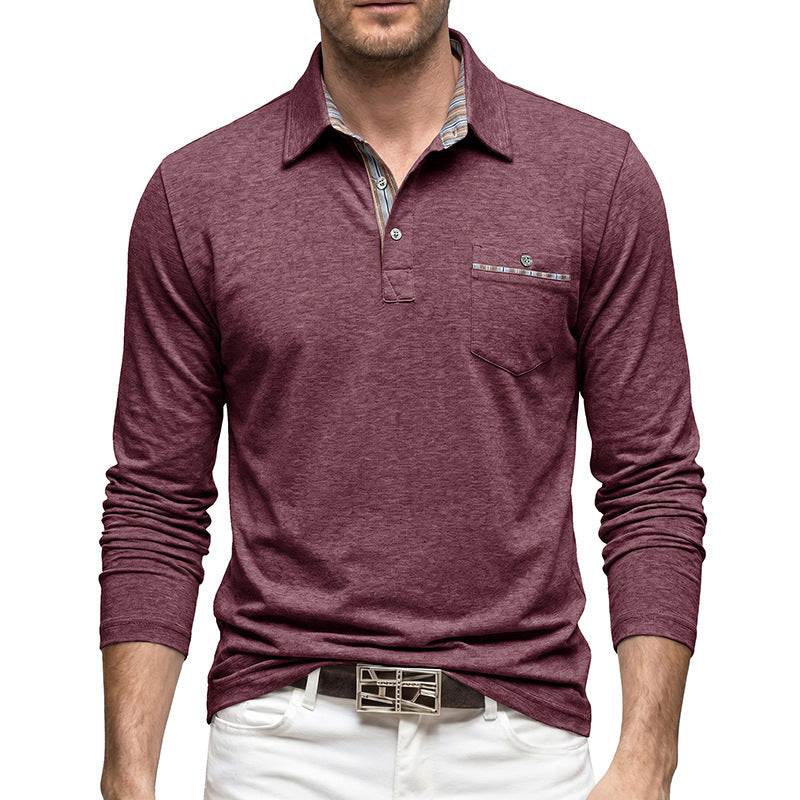 Polo Shirt avec une poche en flap disponible en grandes tailles pour les vêtements d'affaires