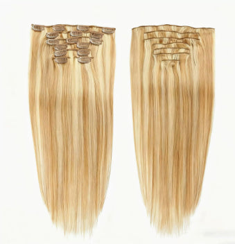 Clip cheveux droit long pour les femmes européennes et américaines