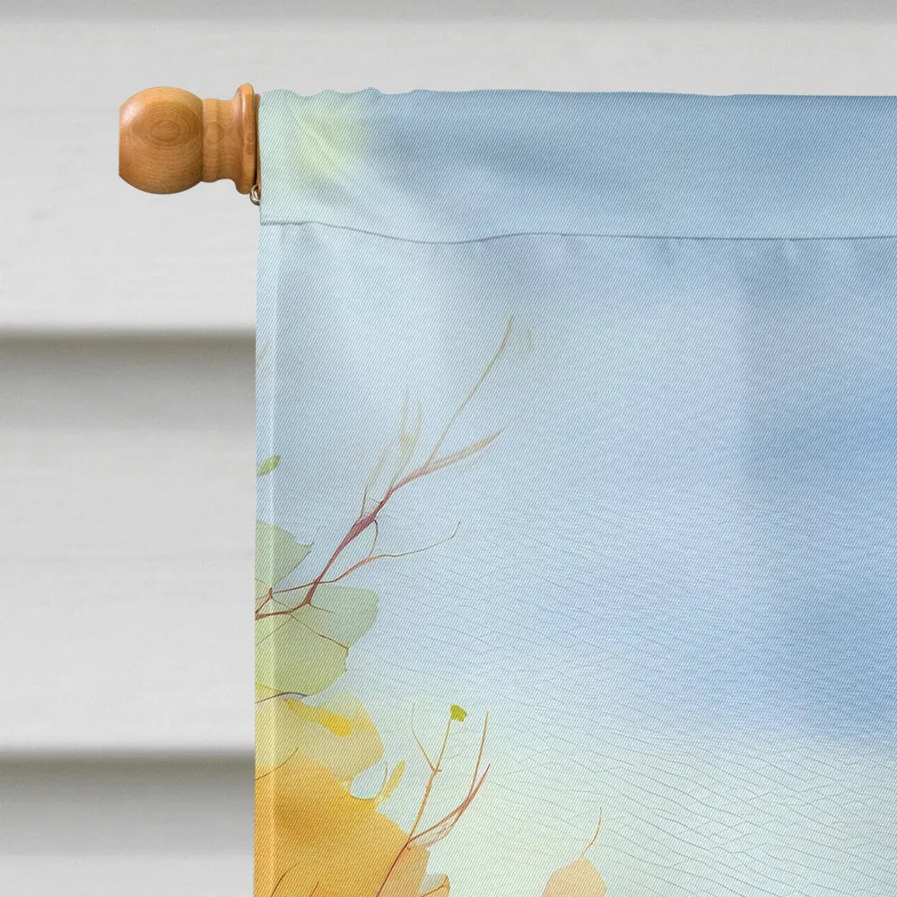 Caroline du Nord Dogwoods en Aquarelle Maison Drapeau Grand Porc Manches Pole Outsid décoratif