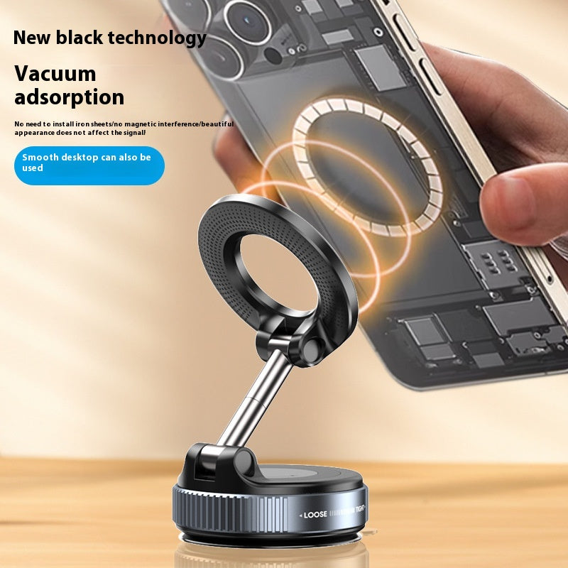 Vacuum Rotational Magnetic Car Phone Mount