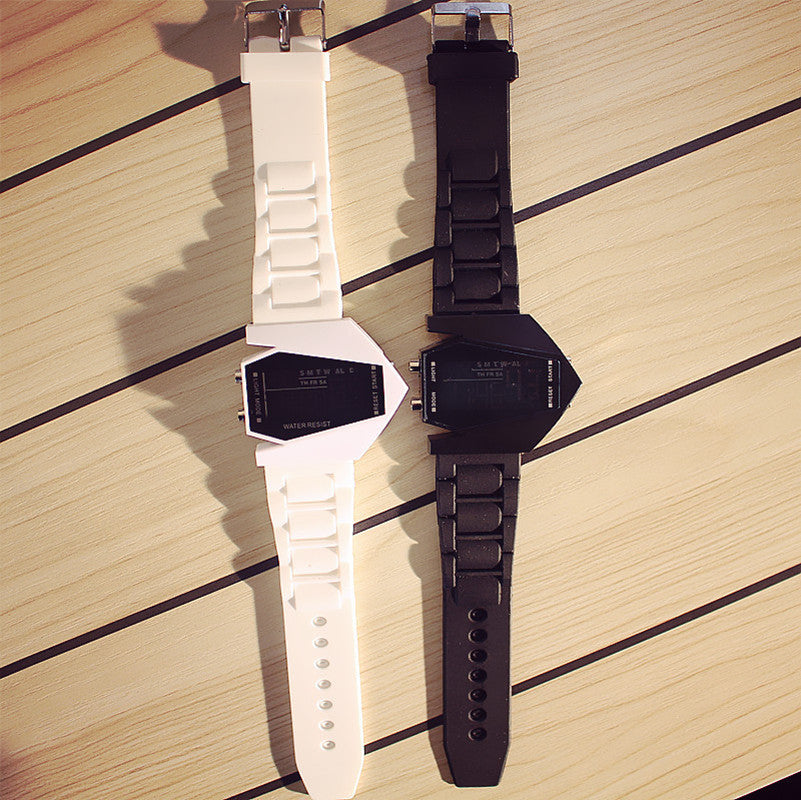 Lumineux Led Harajuku Style Multi-fonction Sports Montre électronique