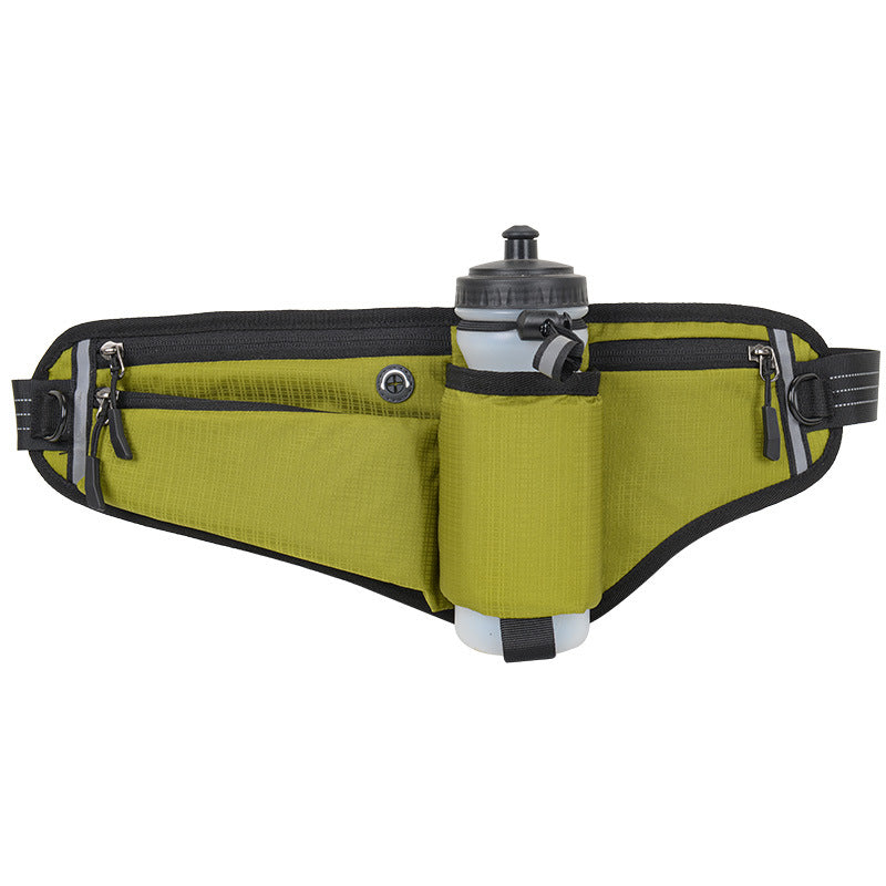 Multifonctionnel Nylon Entraînement serré Étanche Exercise Outdoor Running Belt Bag