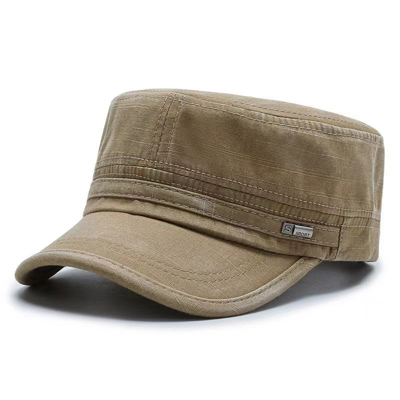 Chapeau tout-saison pour hommes en plein air occasionnel plat