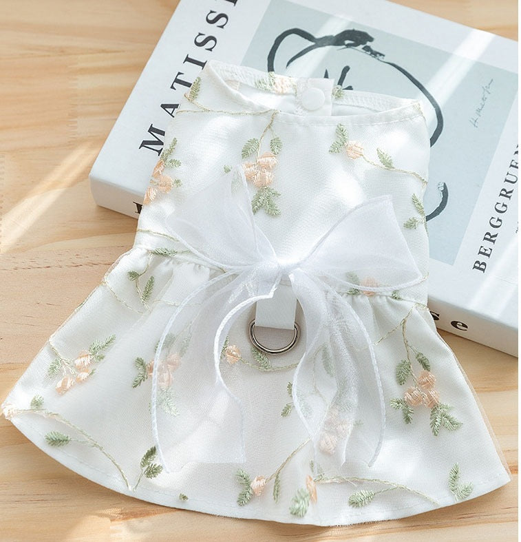 Double Layer Princess Skirt for Small and Medium Sized Dogs