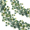 Décorations saisonnières – Vins artificiels d'eucalyptus de 1,8 mètre (2 pièces)