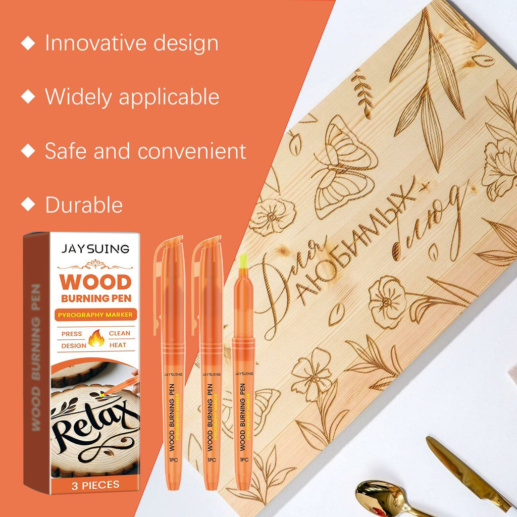 JAYSUING Wood Burning Craft Marker Set