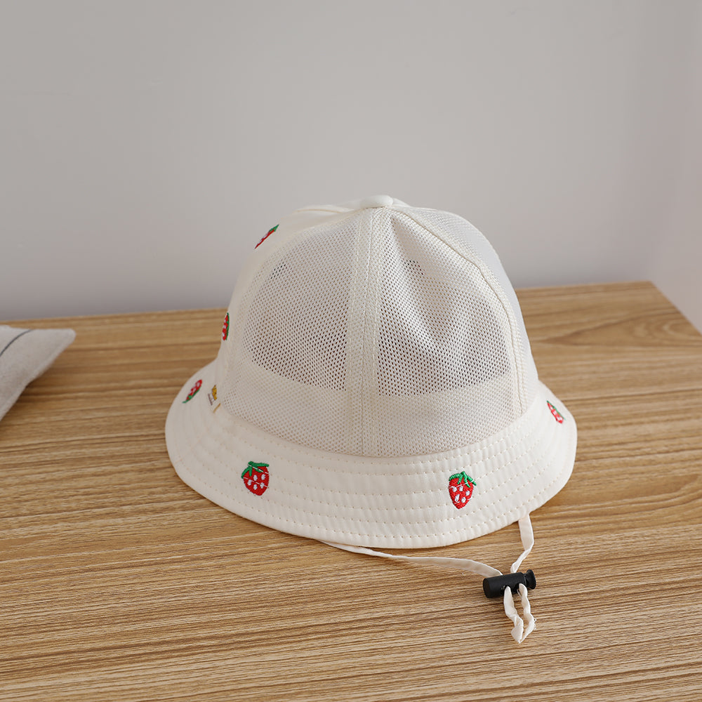 Broderie de fraise unicolore Ajustable Patchwork Netting Respirant et Cool Fashio