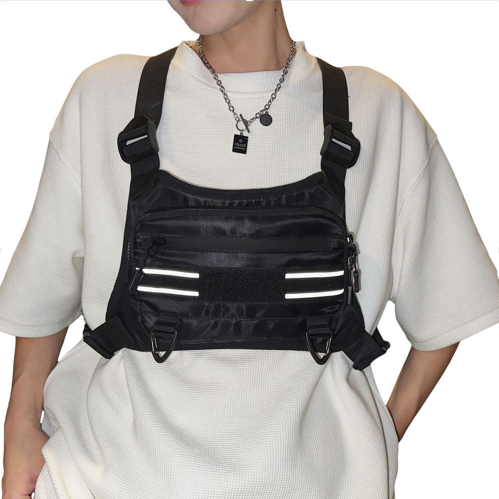 Tactical Sport Style mécanique Reflective tooling sac de poitrine