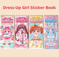 Robe fille Sticker Livre-Random Pattern-Paper-1 Livre