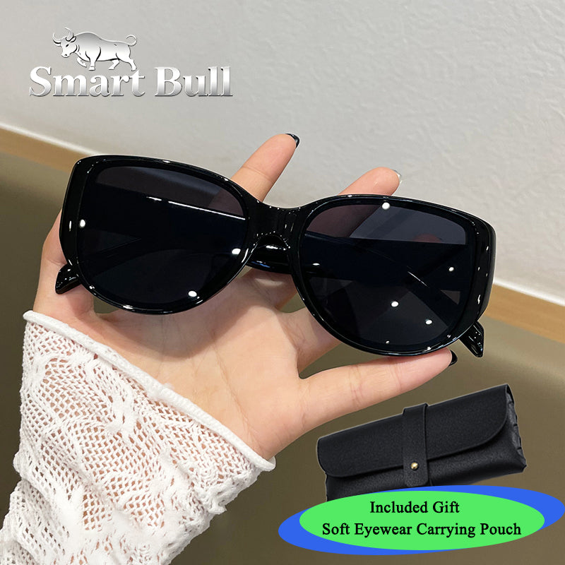 Grande cadre Lunettes de soleil Cat-eye