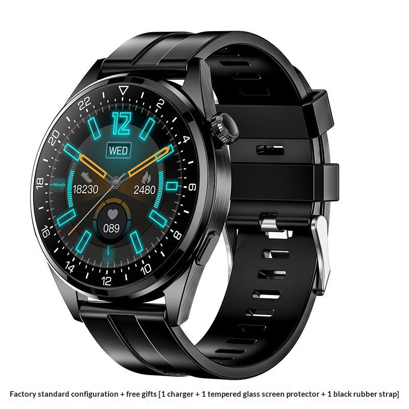 Smartwatch pour adultes avec surveillance du rythme cardiaque Suivi de la condition physique et fonctionnalités de la voix intelligente
