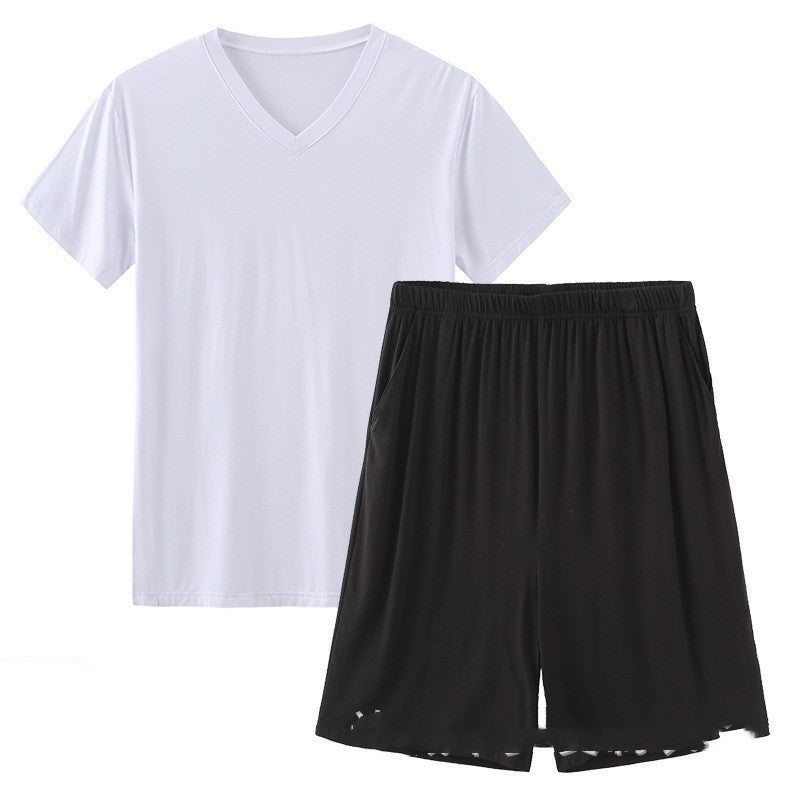 Pyjama modal Short d'été homme Manche courte
