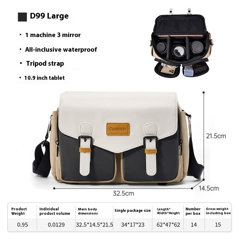 Sac caméra One Epaule japonais Loisirs multifonctionnels