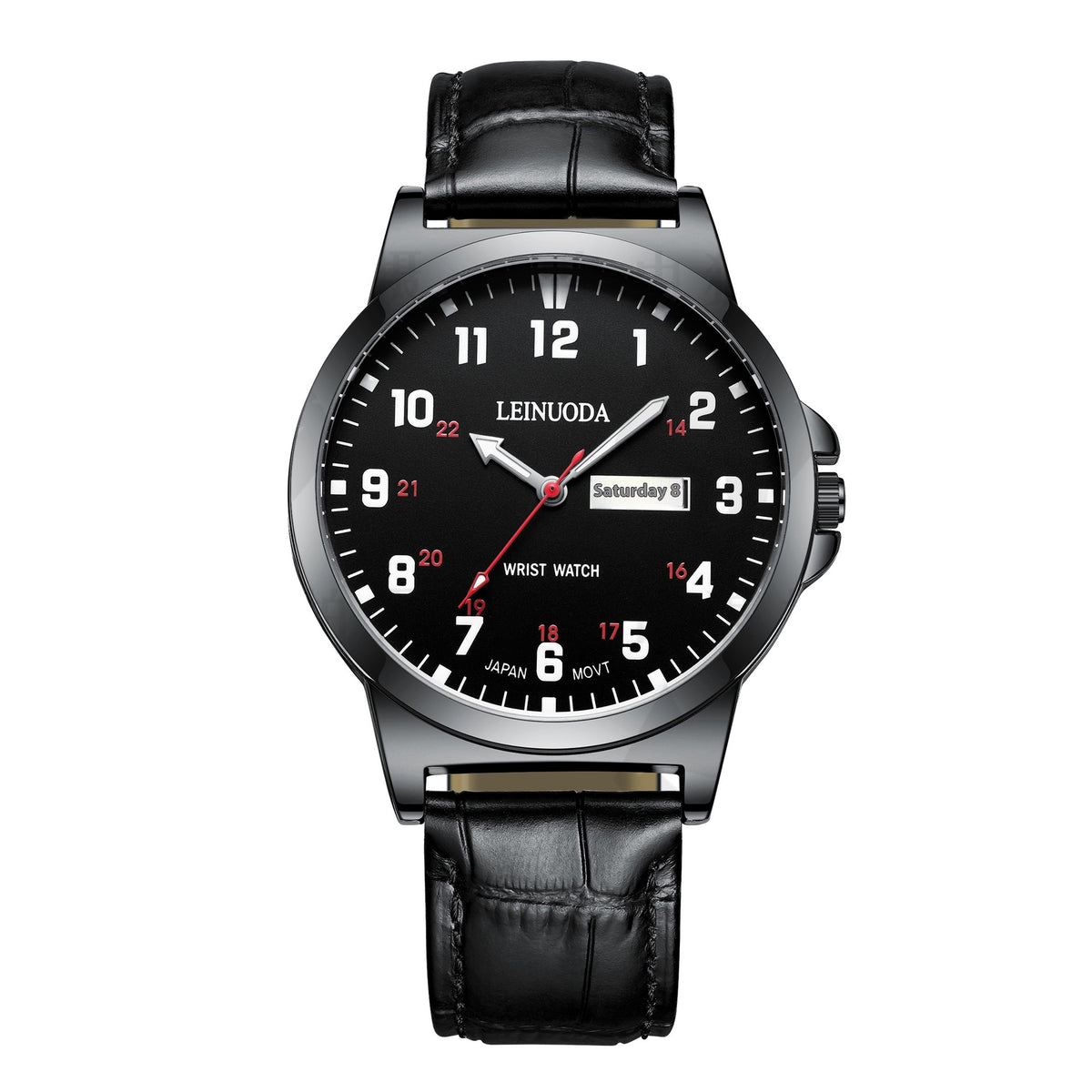 Numbers Surface Waterproof Simple Quartz Men's Watch