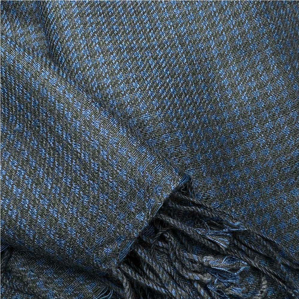 2pcs Marine Heringbone Texture Jacquard Weave Mimics Tissus de luxe