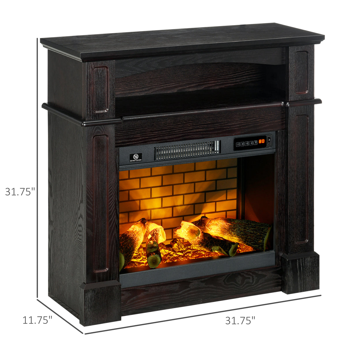 Cheminée électrique 32" avec Mantel