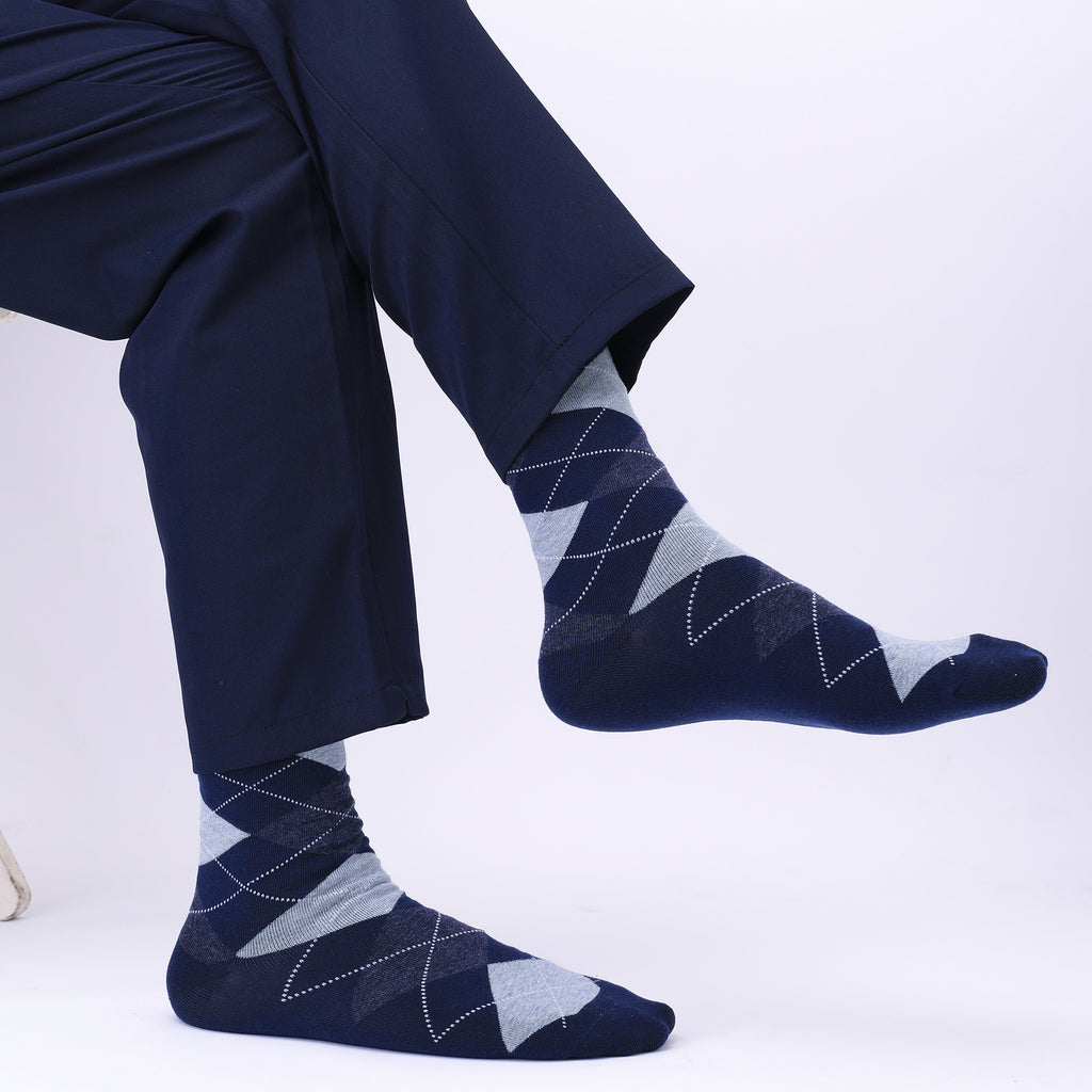 Chaussettes Homme de taille Plus Long Désodorisant Coton