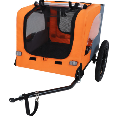 Remorque de vélo pour animaux de compagnie robuste Utdoor avec tout terrain de 16 pouces Roues & universelles