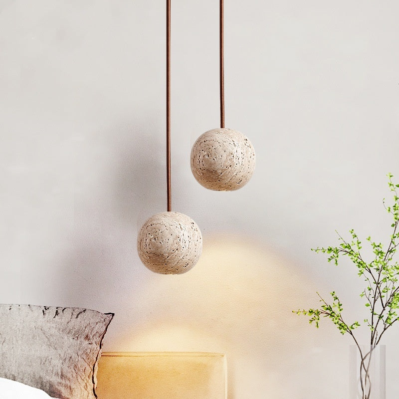 Lampe pendentif petit côté lit créative et personnalisée