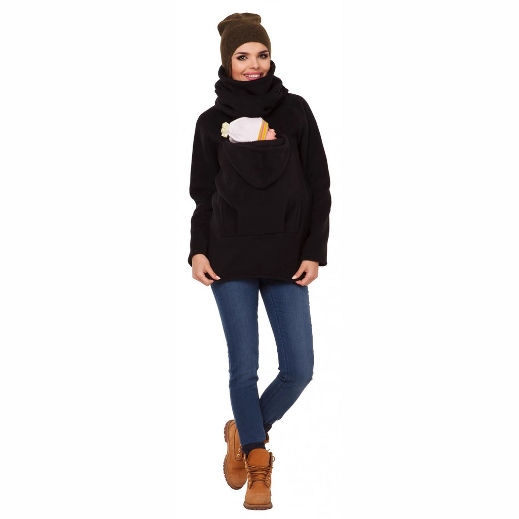 Aliexpress Amazon Femmes Automne et hiver Multifonctionnel Sweatshirt Kangaroo Vêtements de dessus