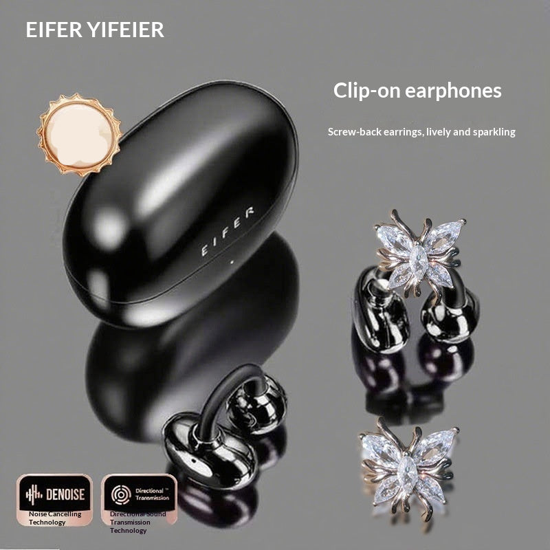 Butterfly-style Bluetooth earphones