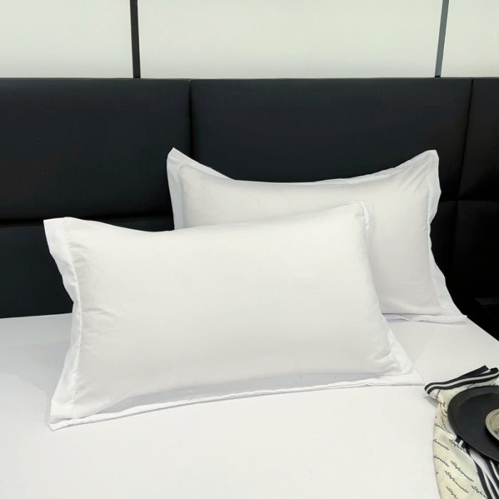 Coussin lavable en coton Aloe de couleur solide Et respirant