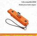 Adaptateur de câble de 240W pour recharger le téléphone