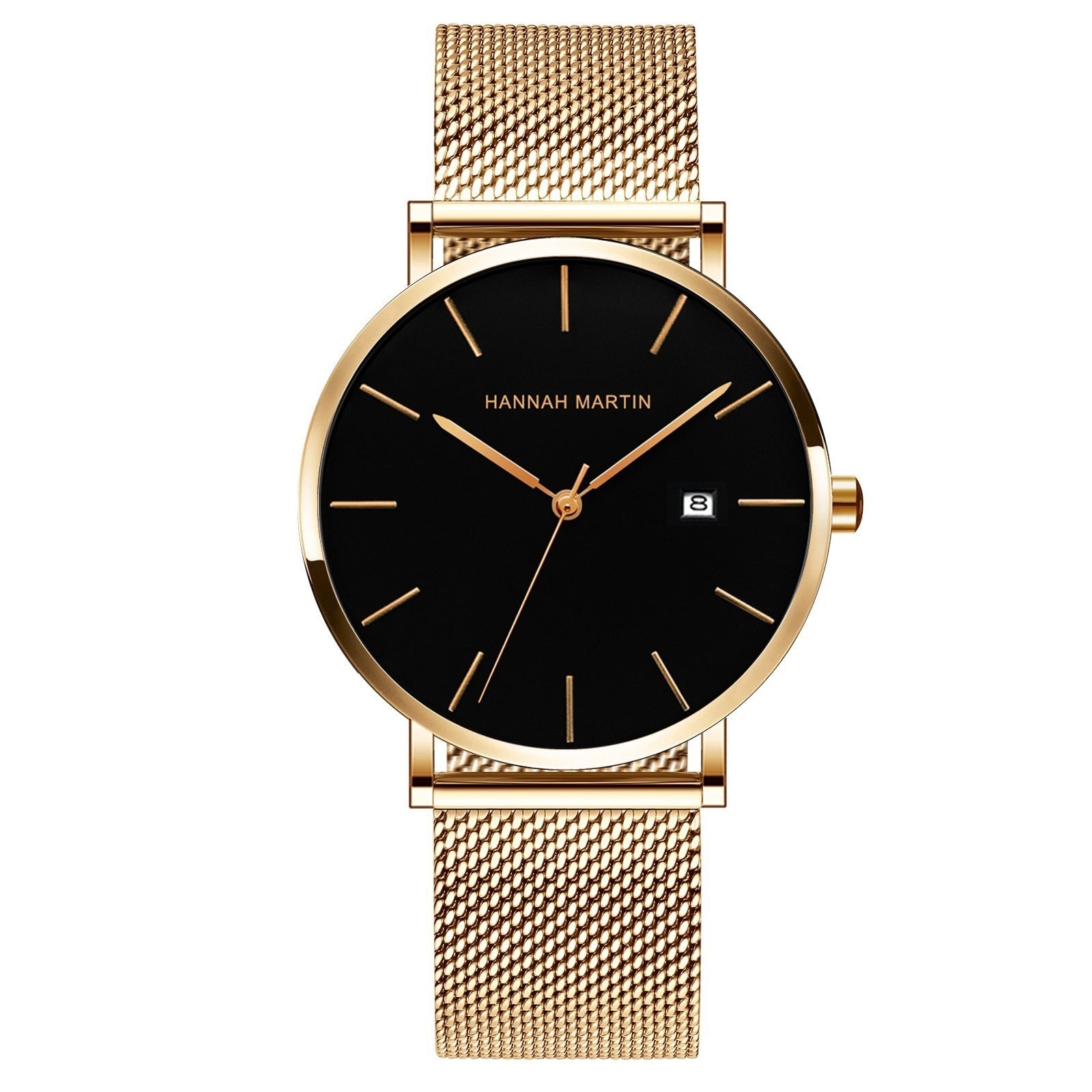 Montre étanche à quartz pour hommes d'affaires