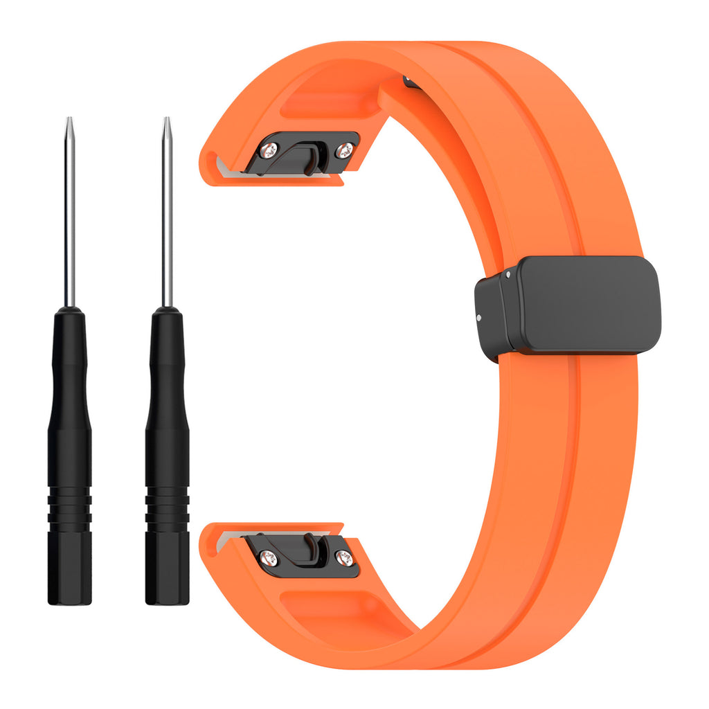 Bracelet en silicone à libération rapide