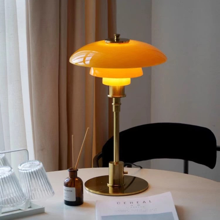 Lampe décorative minimaliste de côté de lit de luxe légère créative