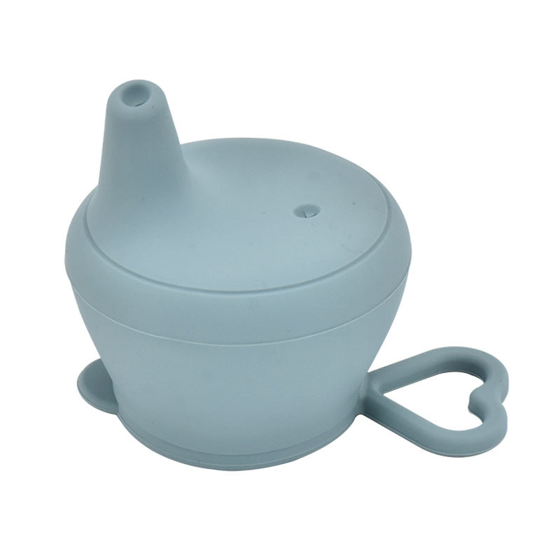 Baby Silicone Cup Lid Splash-proof Cover Fooding Cup Lid est libre de BPA