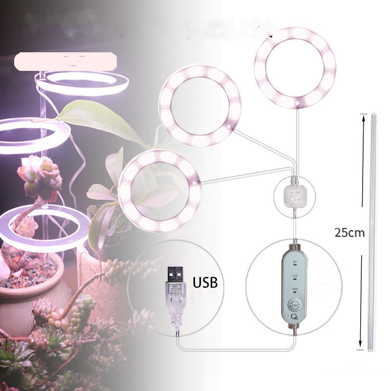 LED Grow Light Full Spectrum Phyto Grow Lampe USB Phyto Lampe pour plantes