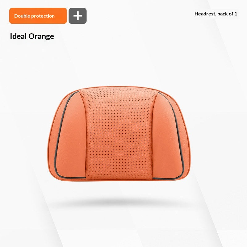 Tête de voiture Cou Oreiller Silk Coton