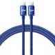 Double câble de données de typec 120W Super charge rapide