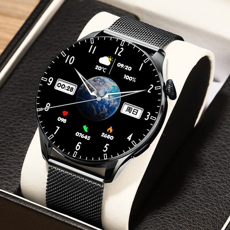 Bracelet de sport Smart Watch Homme Pression artérielle Bluetooth