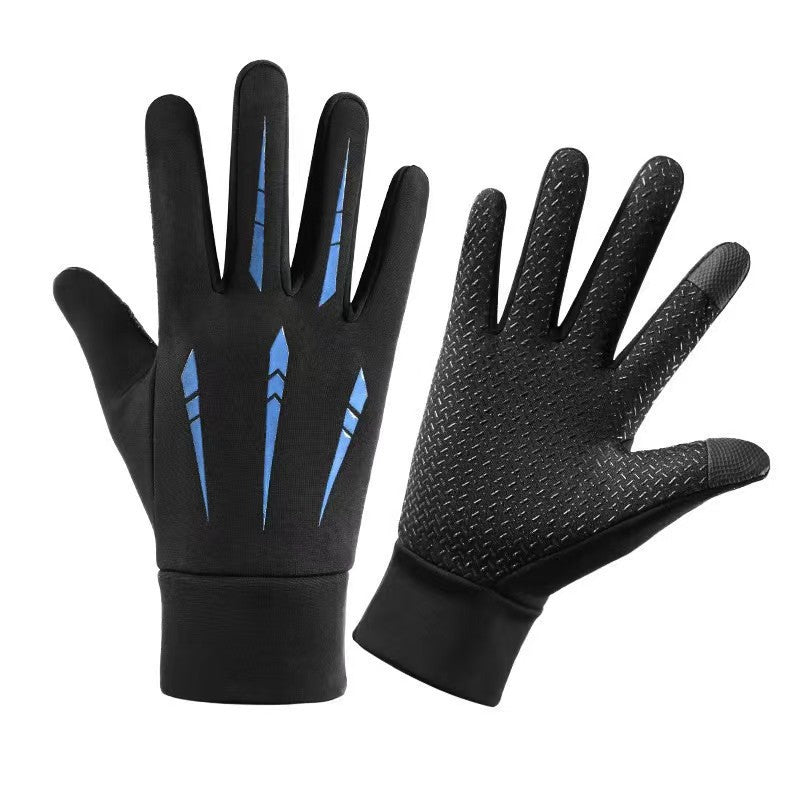 Gants chauds au doigt plein d'hommes imperméable à l'eau