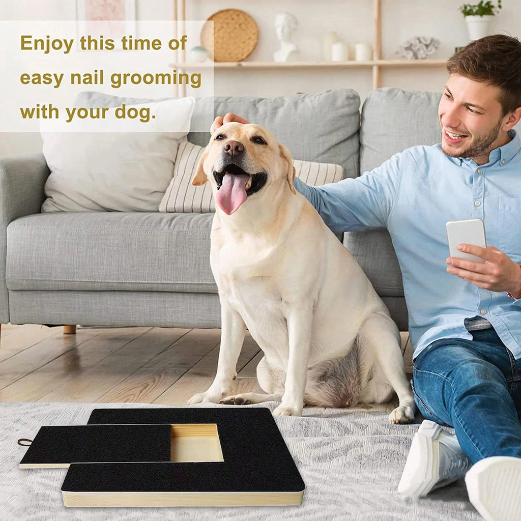 Fichier Double face Mat Scratch Board Animaux de compagnie Entretien des ongles Grind Nails Dog Scratch Pad UK