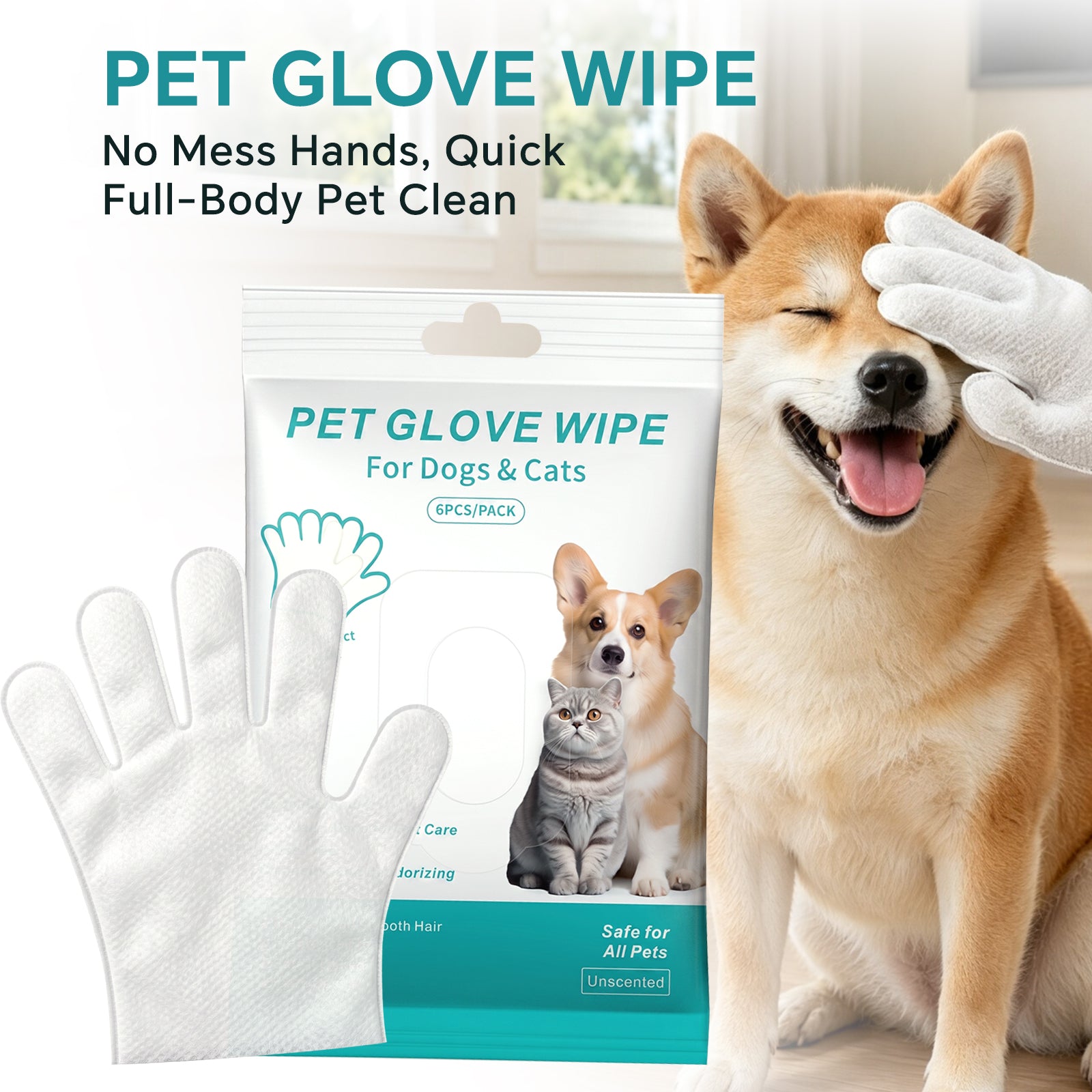 Uniquement autopickup---Pet Cleaning Set - 6 pièces