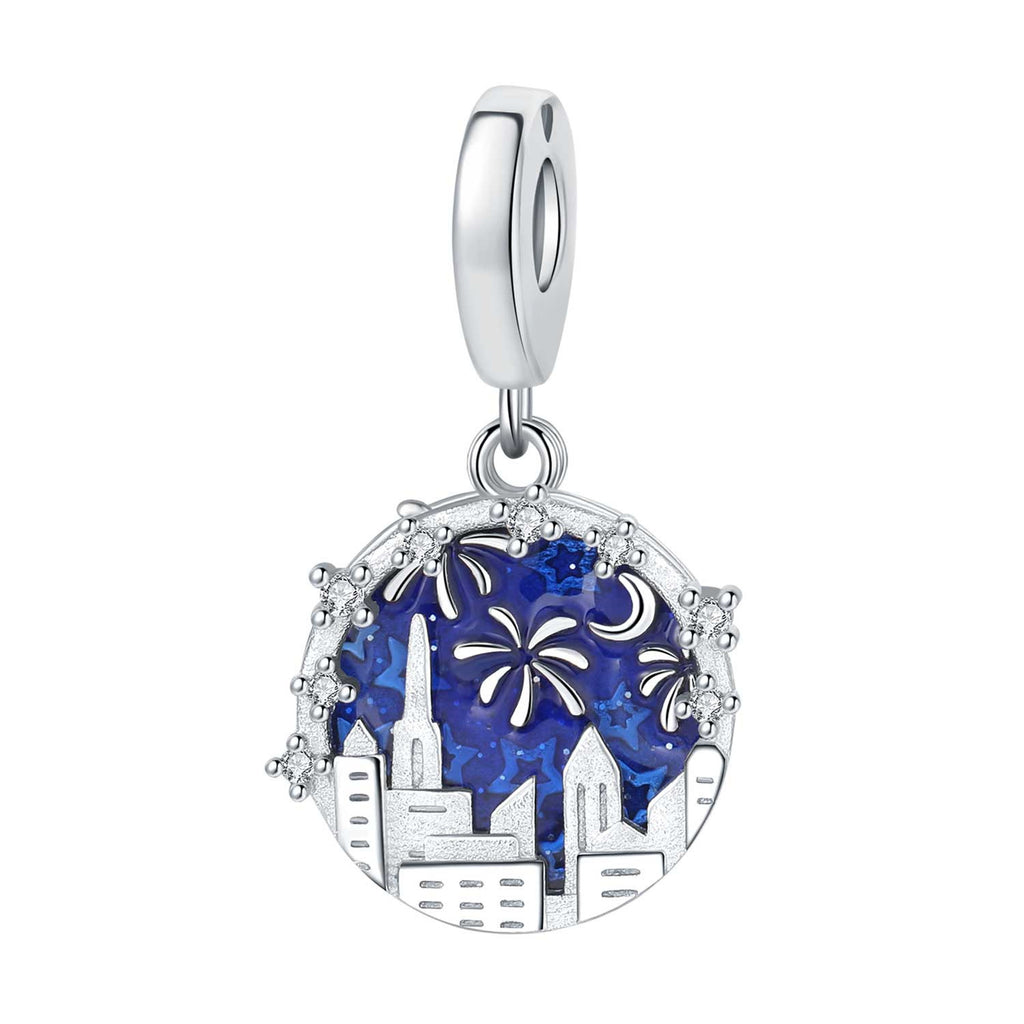 Paysage de vacances moulin à vent Diy Perle Pendentif Accessoires