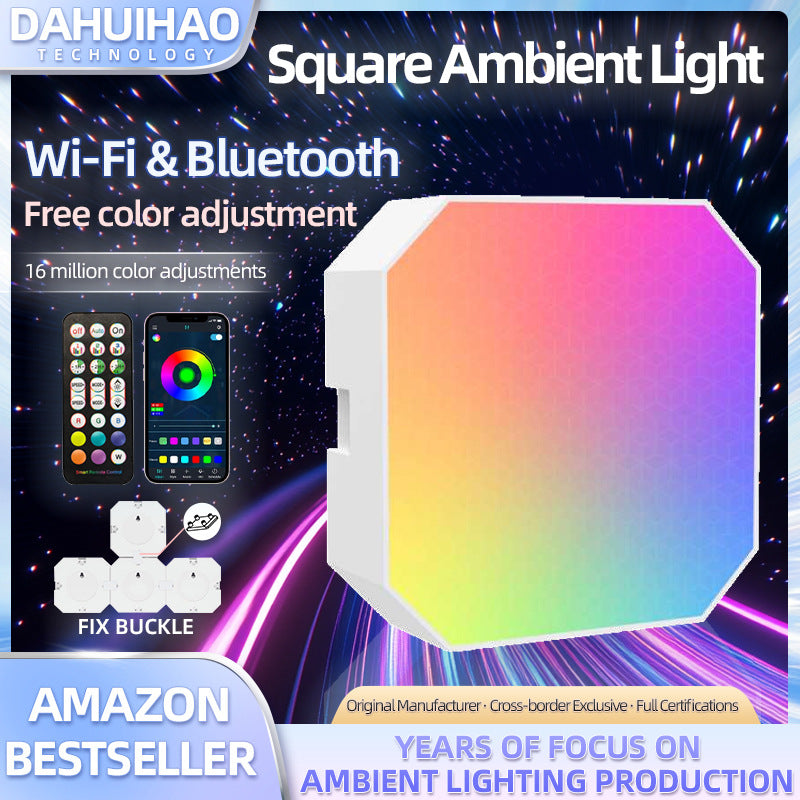 Simple Smart WiFi lumière murale décorative pour la chambre